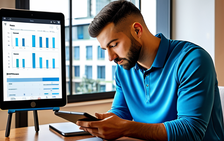 FC모바일 희귀 선수 획득 공략 - Analyzing Player Stats**

"A dedicated FC Mobile player, fully clothed in casual attire, intently st...