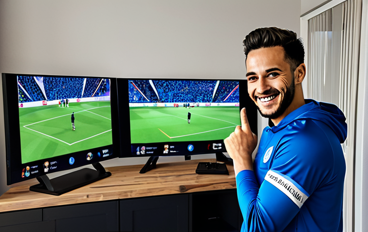 FC모바일 희귀 선수 획득 공략 - Trading in the Transfer Market**

"A focused FC Mobile player in comfortable clothing, expertly navi...